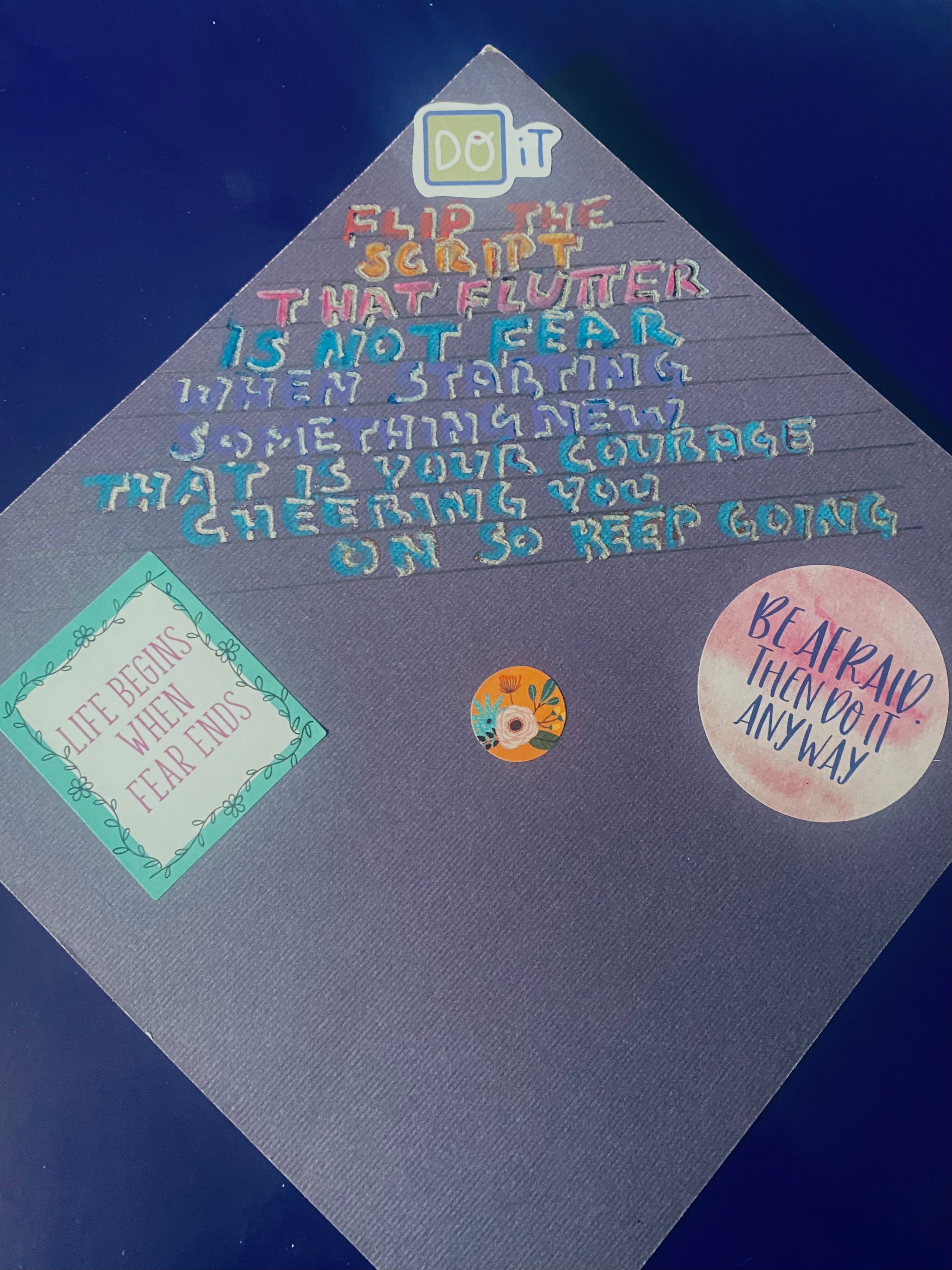 Flip the the Script on Fear